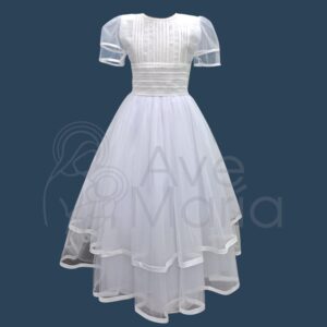 VESTIDO TUL FRANJAS TALLA 10