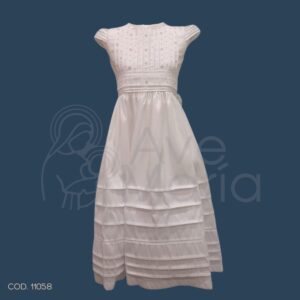 VESTIDO DETALLES EN PERLITA T 12
