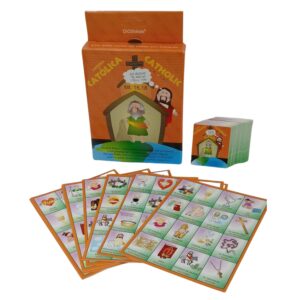 LOTERÍA CATÓLICA 12T 59PZS BILINGÜE